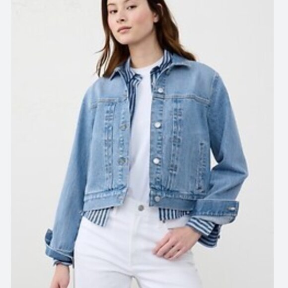 Banana Republic Jackets & Blazers - Banana Republic- Denim Trucker Jacket